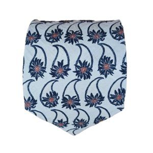 KENZO HOMME Ivory Floral Silk Tie ITALY 58"/ 3.8" EC